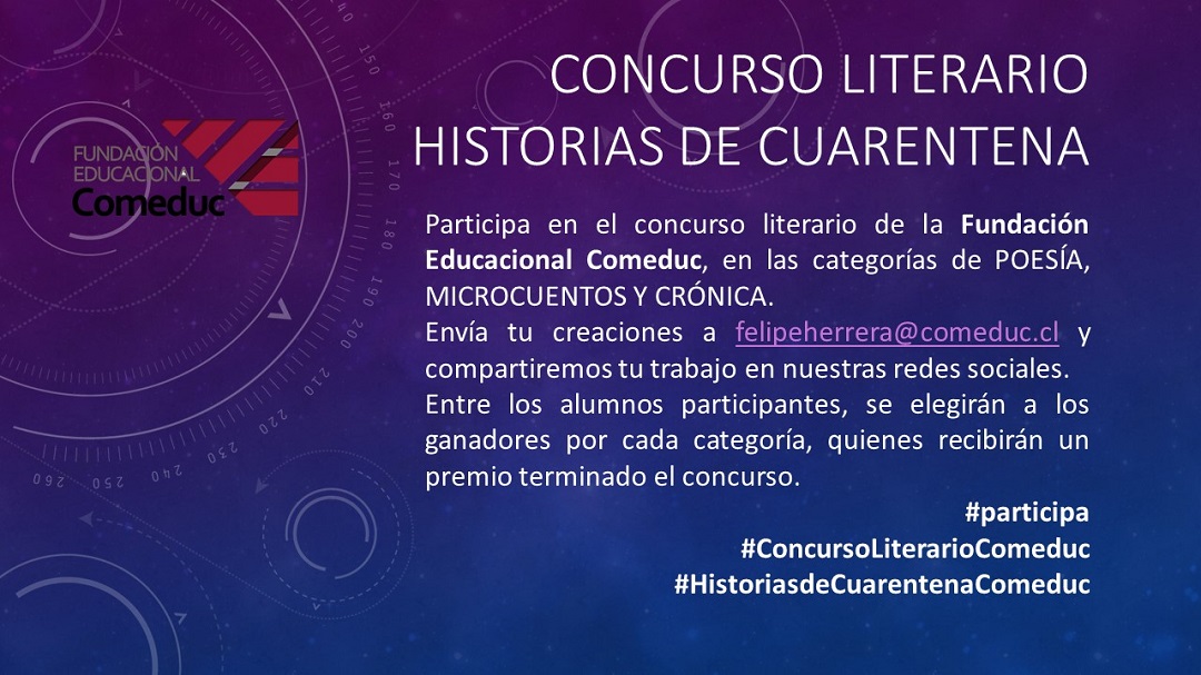 CONCURSO LITERARIO HISTORIAS DE CUARENTENA